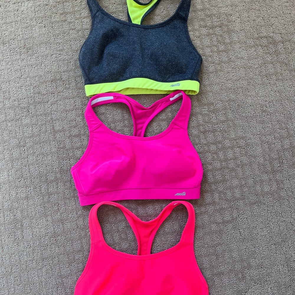 3 Avia Activewear Top
Yellow/Grey, Coral, Pink